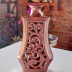 El Yapımı Seramik Dekoratif Vazo